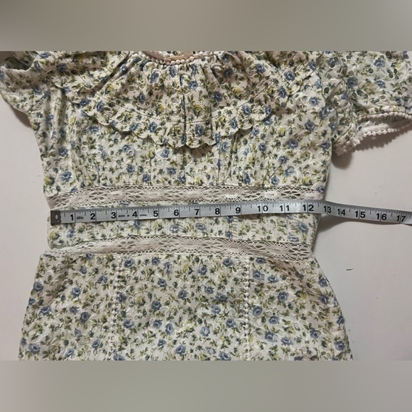 Loveshackfancy Stassie Dress White Garden Stream Size 2 - Picture 9 of 11